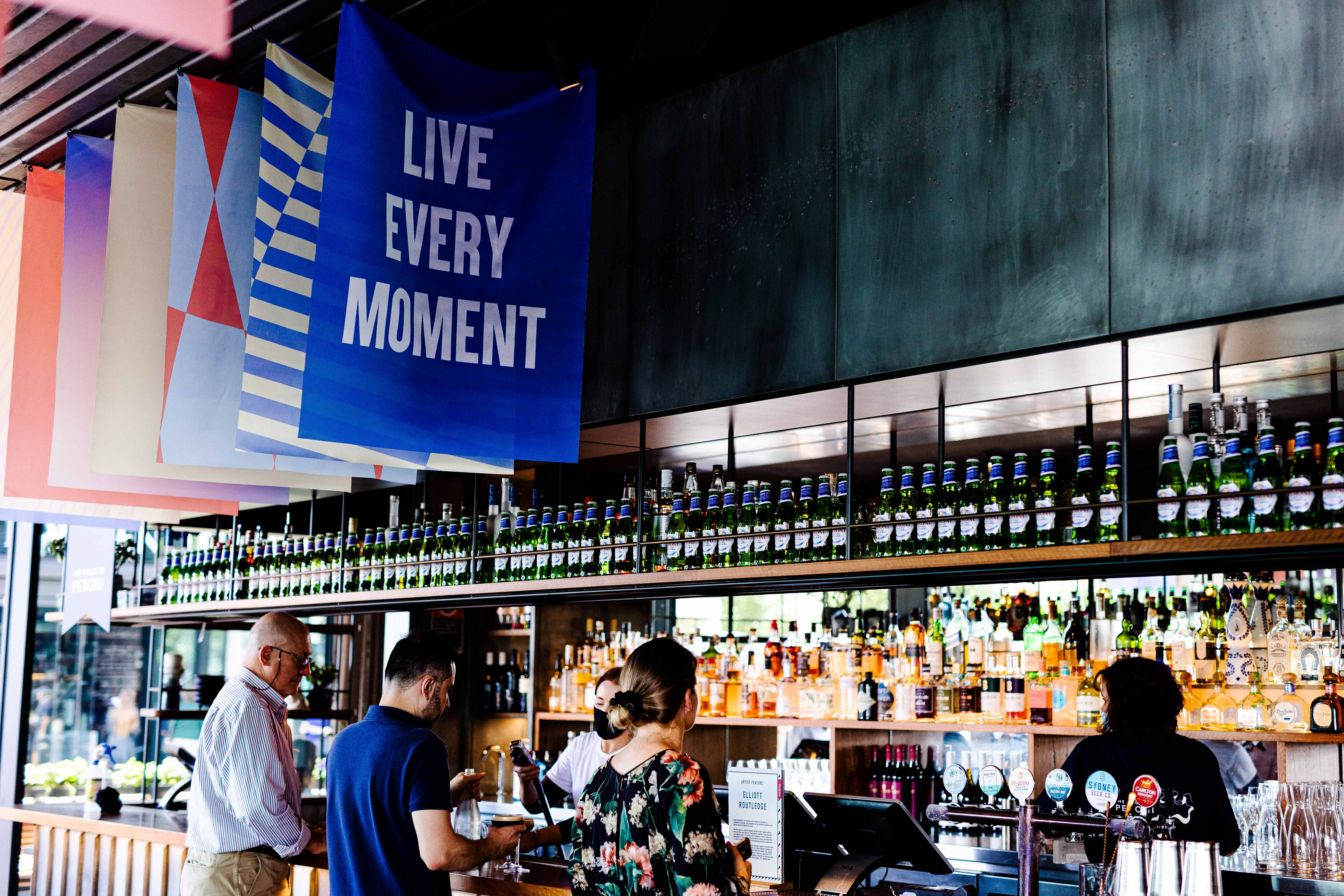 The House of Peroni - Barangaroo House - brand activation, on-premise marketing - Barangaroo House, Sydney, Australia