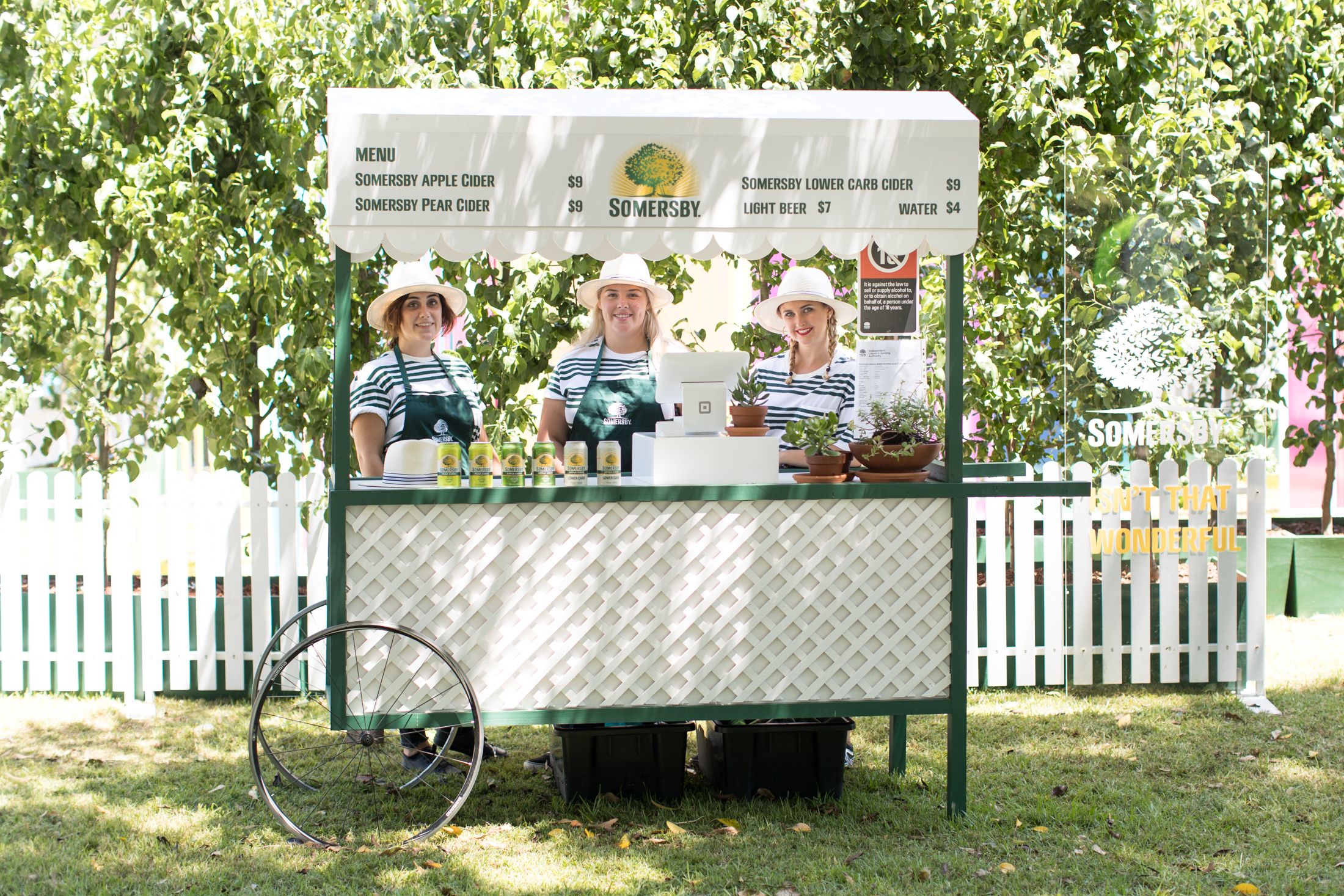 Laneway Festival Somersby Wondermaze  - brand activation, event management and production - SCA and Callan Park, Sydney, Australia