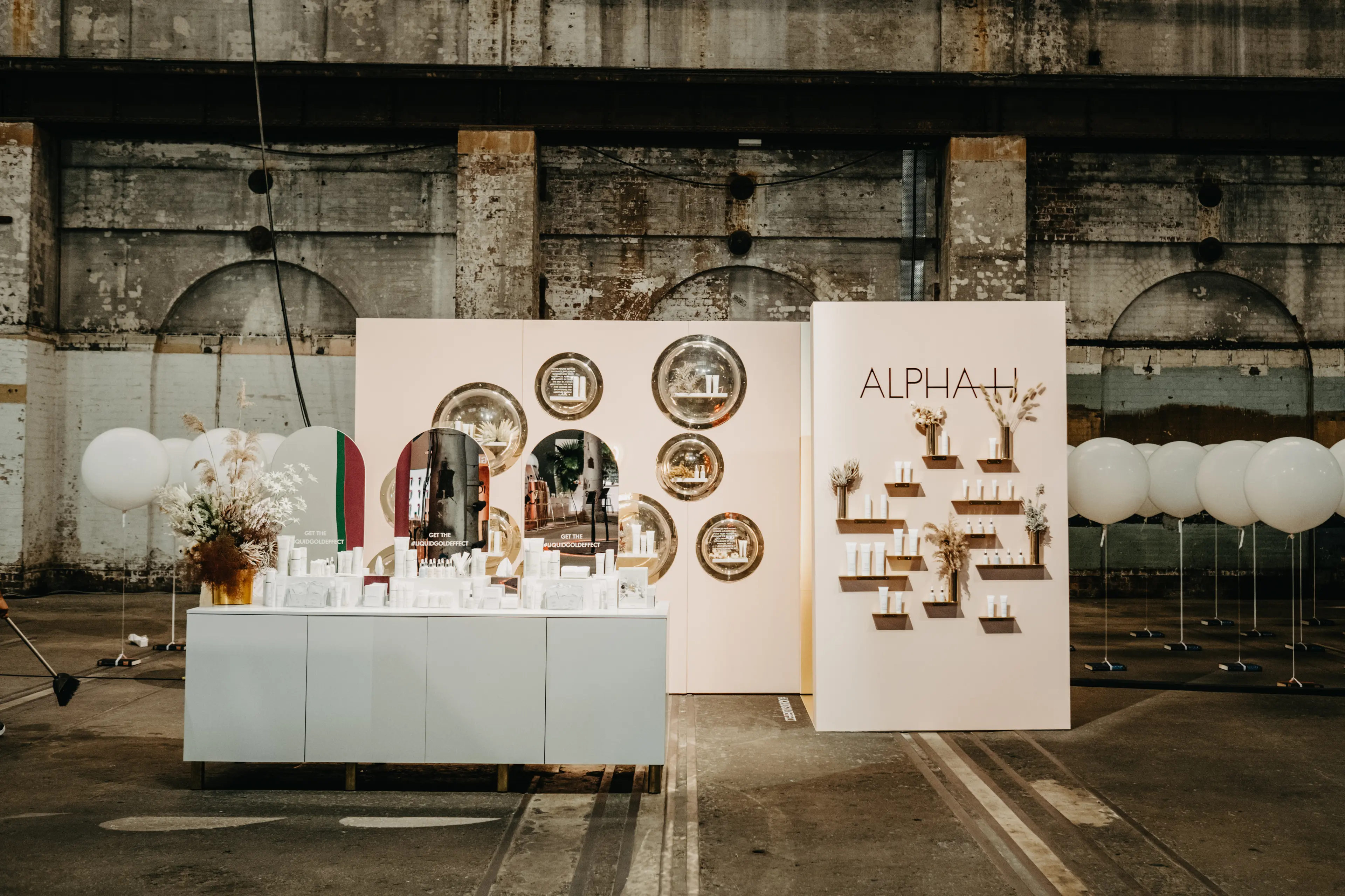 Maxinstitute 2019 Alpha-H Booth - brand activation, retail popup design, fabrication and project management - Sydney, Australia