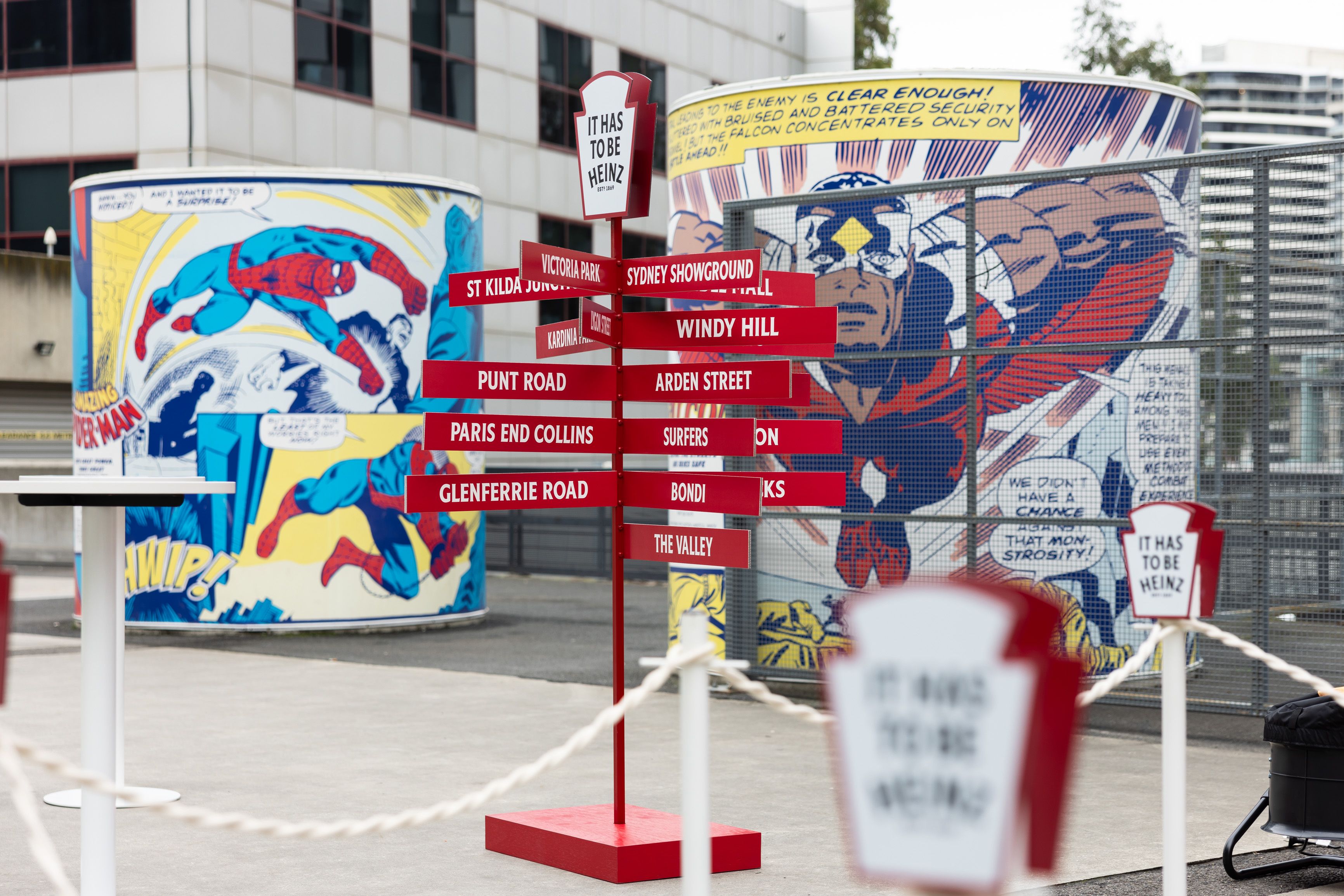 Heinz Marvel Stadium Activation - brand activation, experiential marketing, event management - Marvel Stadium, Melbourne