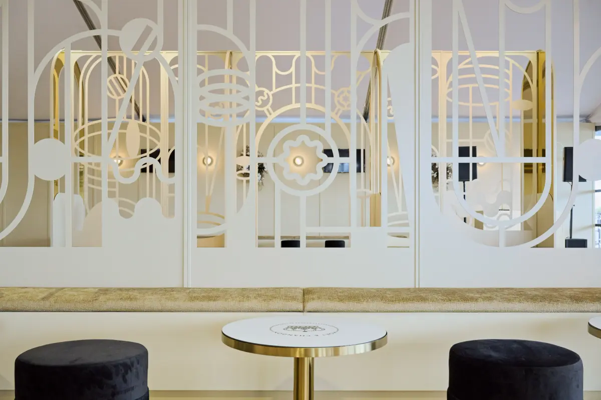 Champagne House at Caulfield Cup - Caulfield Racecourse, Melbourne, Australia Champagne House at Caulfield Cup - hospitality interior design, fabrication and build - Caulfield Racecourse, Melbourne, Australia