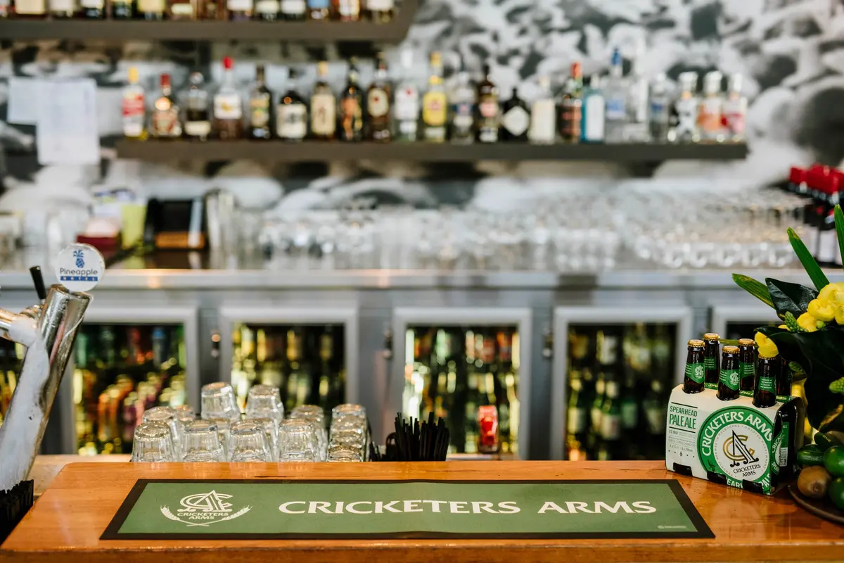 Cricketers Arms Venue Takeover - brand activation, hospitality interior design, fabrication and fitout - Pineapple Hotel and The Fox Hotel, Brisbane, Australia