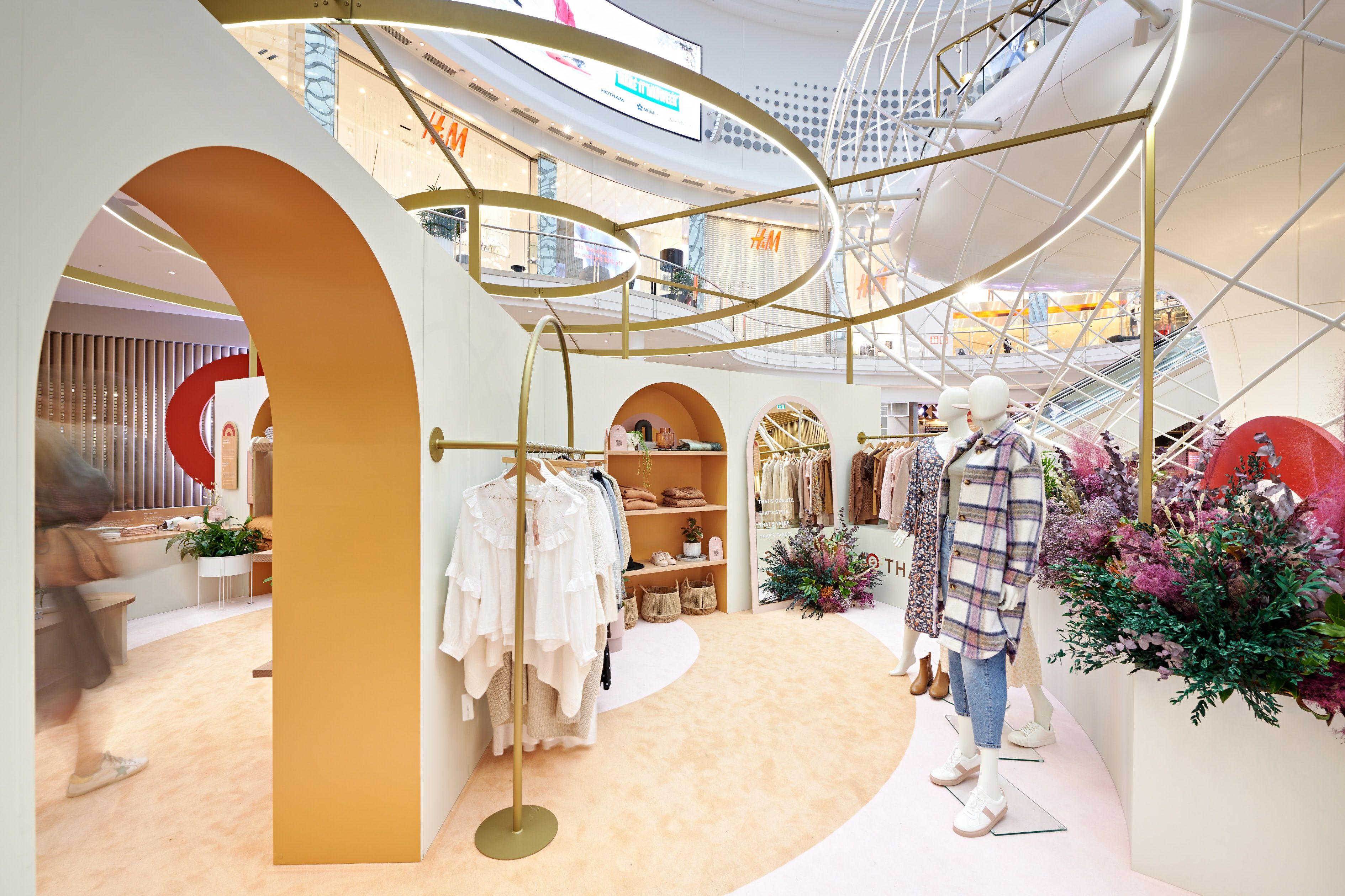 Target Activation at Chadstone - retail brand activation, fabrication, build and production - Chadstone - The Fashion Capital - Melbourne, Australia