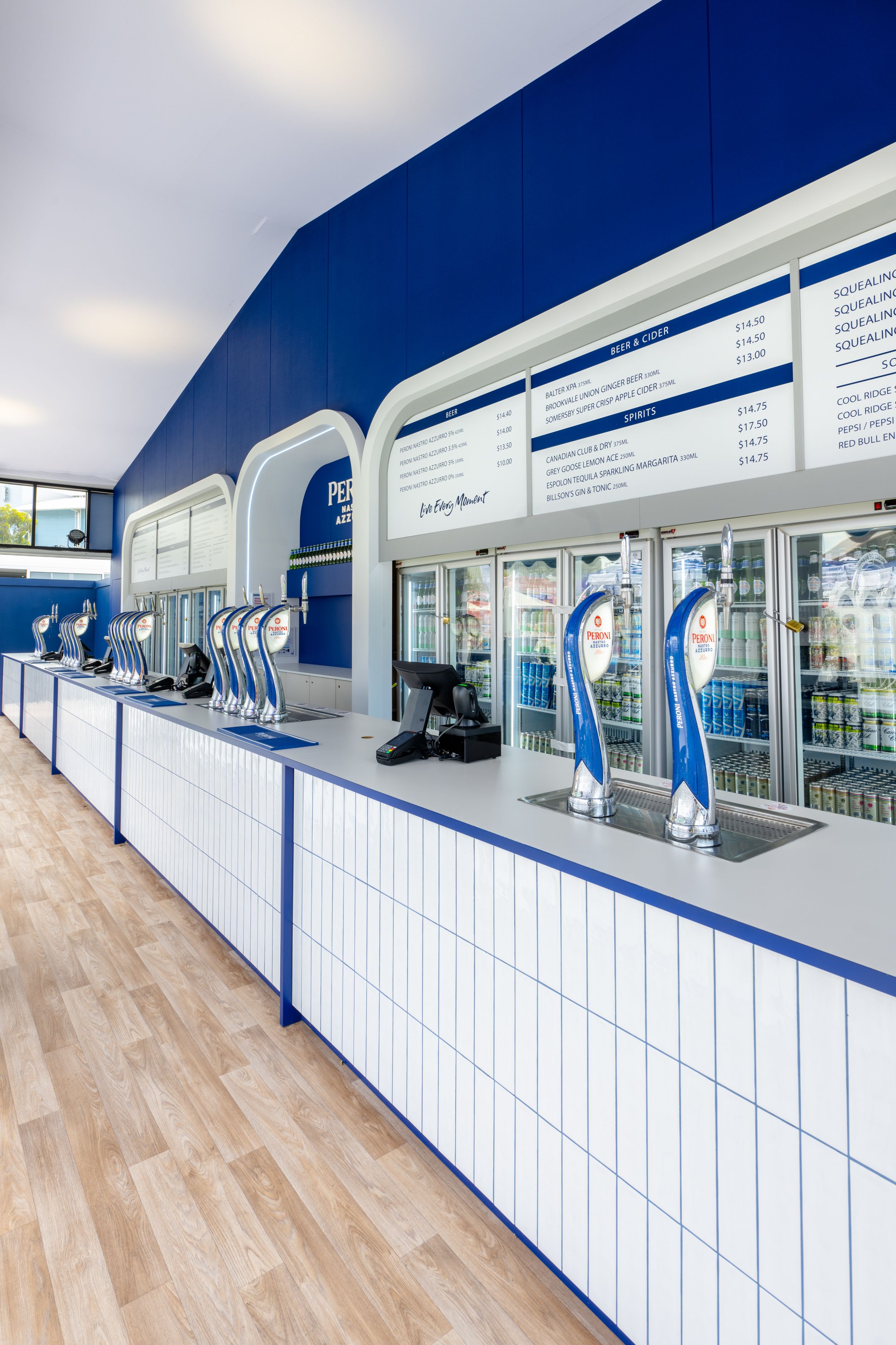 The Peroni Terrace, Australian Open 2025 - brand activation, event and production - Melbourne Park, Victoria