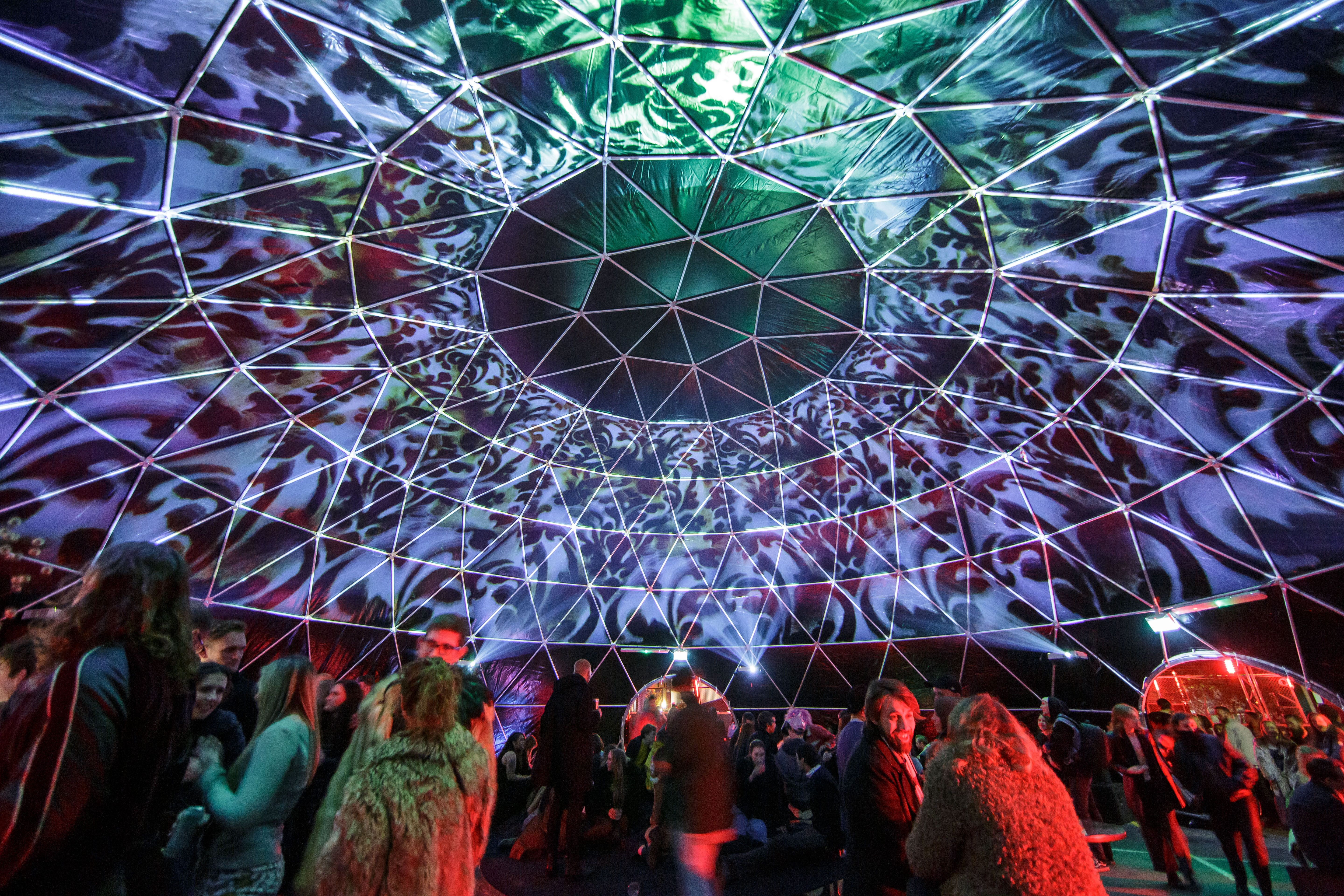 Asahi x Dark Mofo - brand activation, hospitality interior design, event production, build - Hobart, Tasmania, Australia