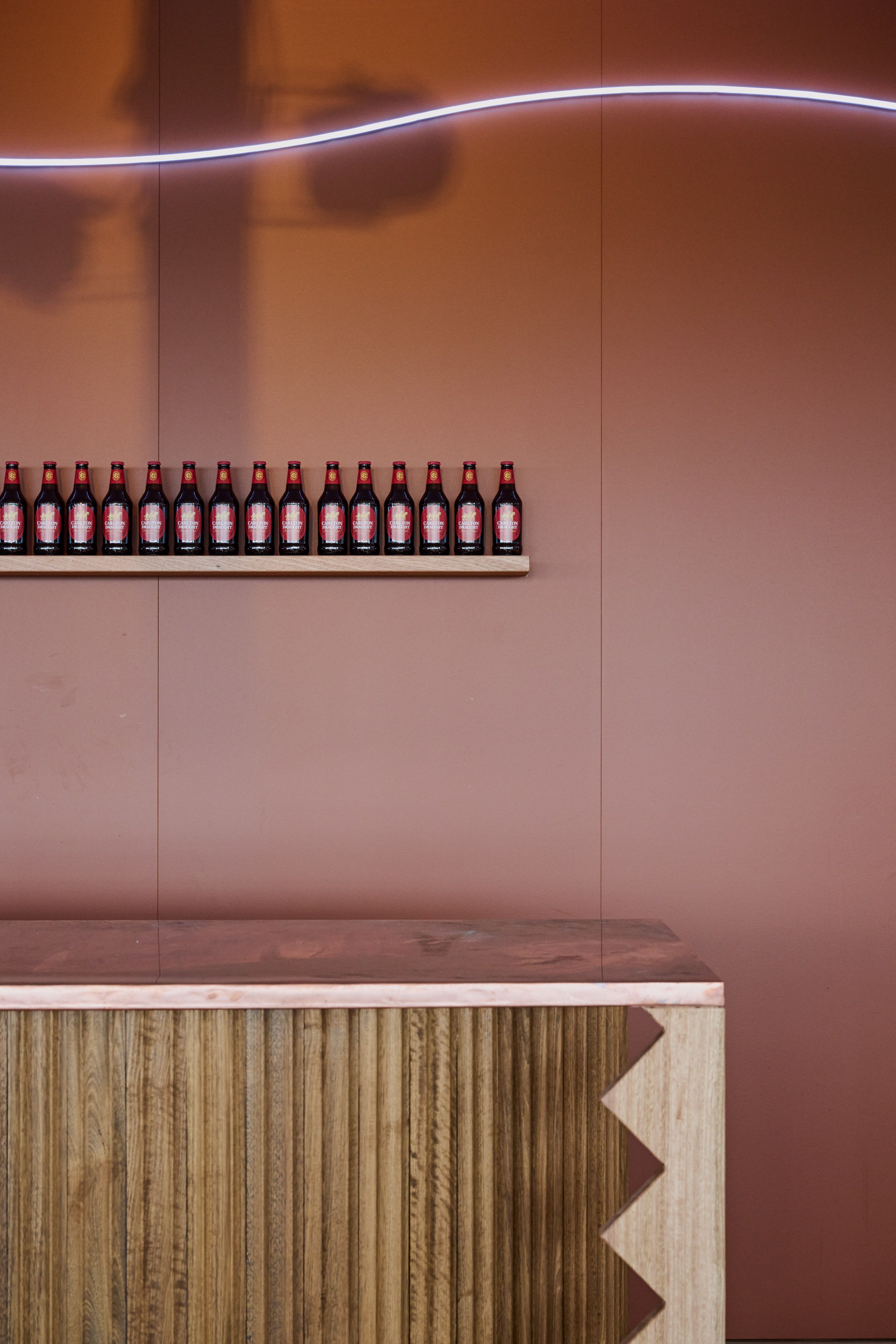 Carlton Draught Caulfield Lounge - hospitality interior design, event and activation - Caulfield Racecourse, Melbourne, Australia