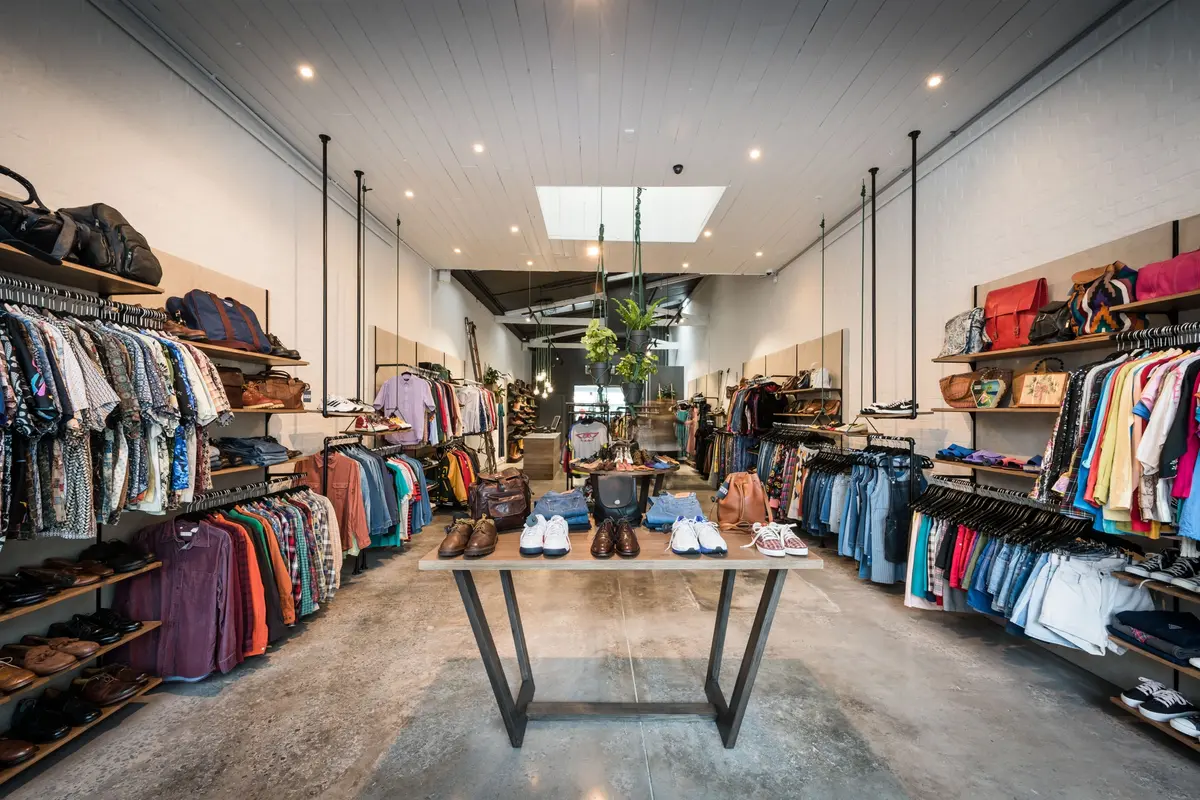 Vintage Sole Brunswick - Brunswick Street, Fitzroy, Melbourne, Australia Vintage Sole Brunswick - retail interior design, fabrication, fitout and project management - Brunswick Street, Fitzroy, Melbourne, Australia