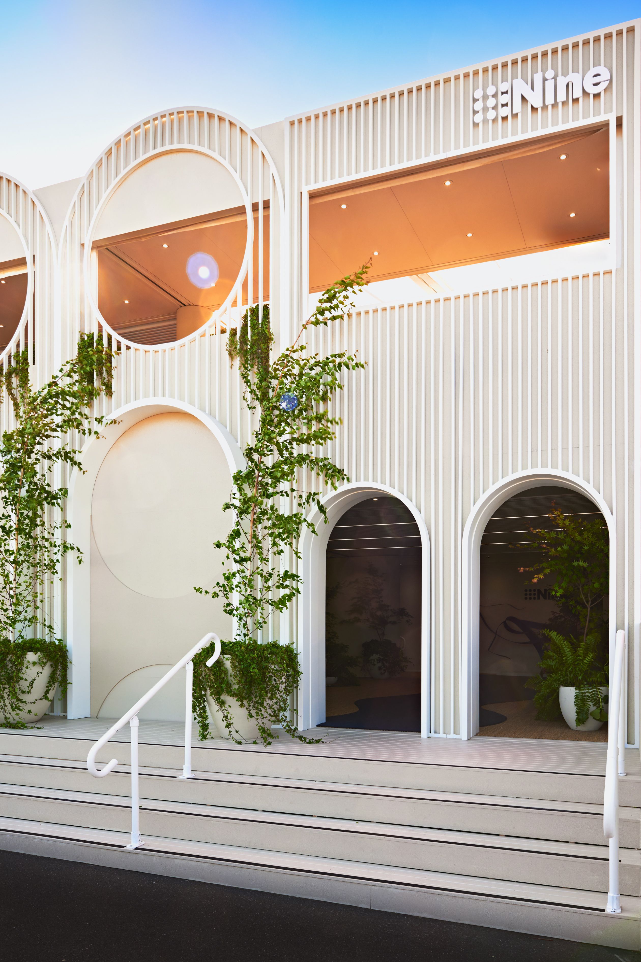 Channel 9 Birdcage - hospitality interior design, fabrication and installation, brand activation - Flemington, Melbourne