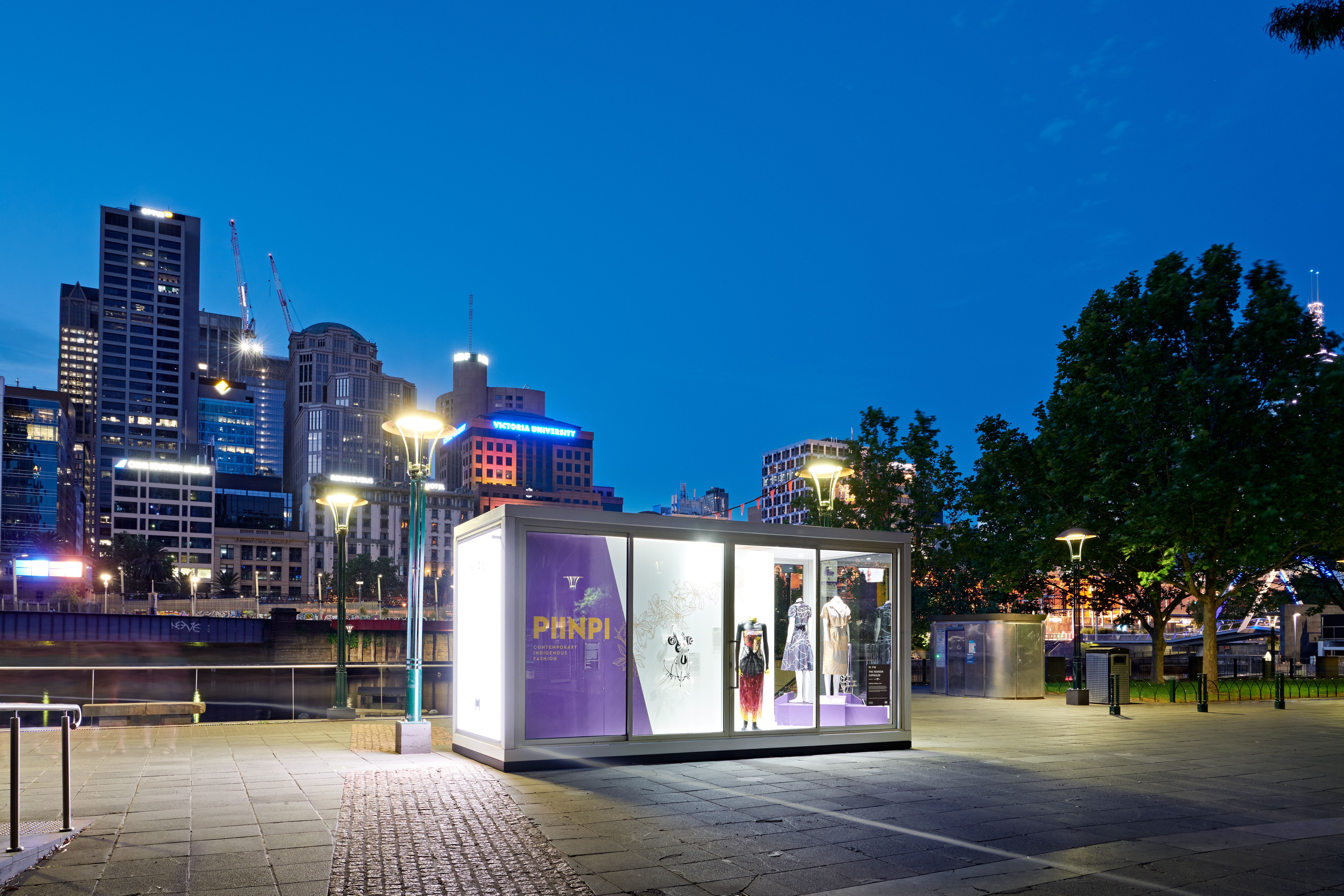 Melbourne Fashion Week Capsules - event and production, fashion exhibition design - Melbourne, Australia