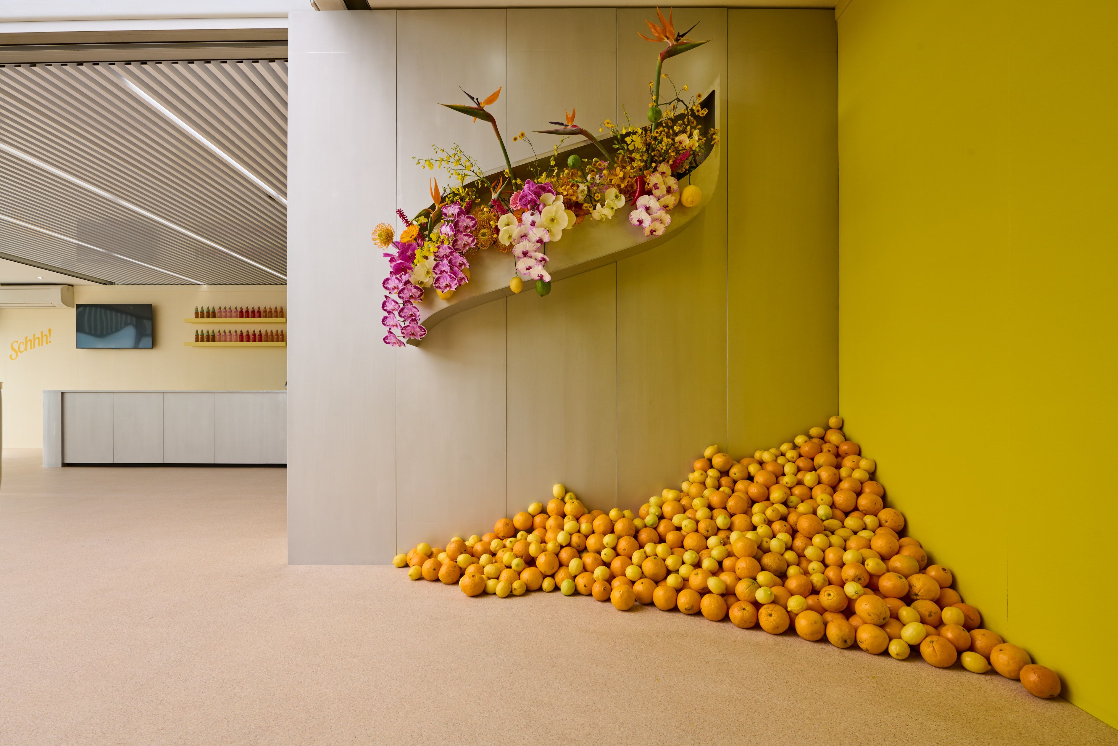 Schweppes - Birdcage Spring Racing Carnival - hospitality interior design, event and activation, brand activation - Flemington Racecourse, Melbourne, Australia