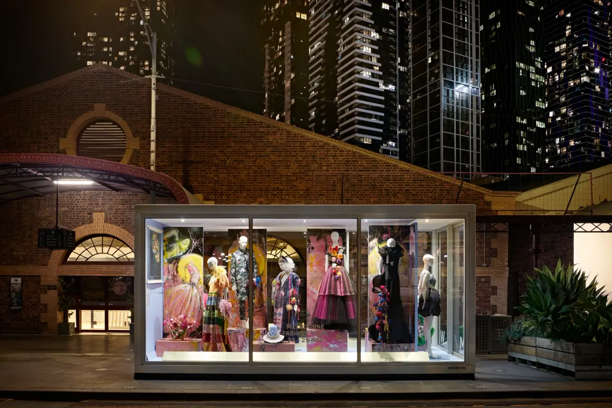 Melbourne Fashion Week Capsules - event and production, fashion exhibition design - Melbourne, Australia