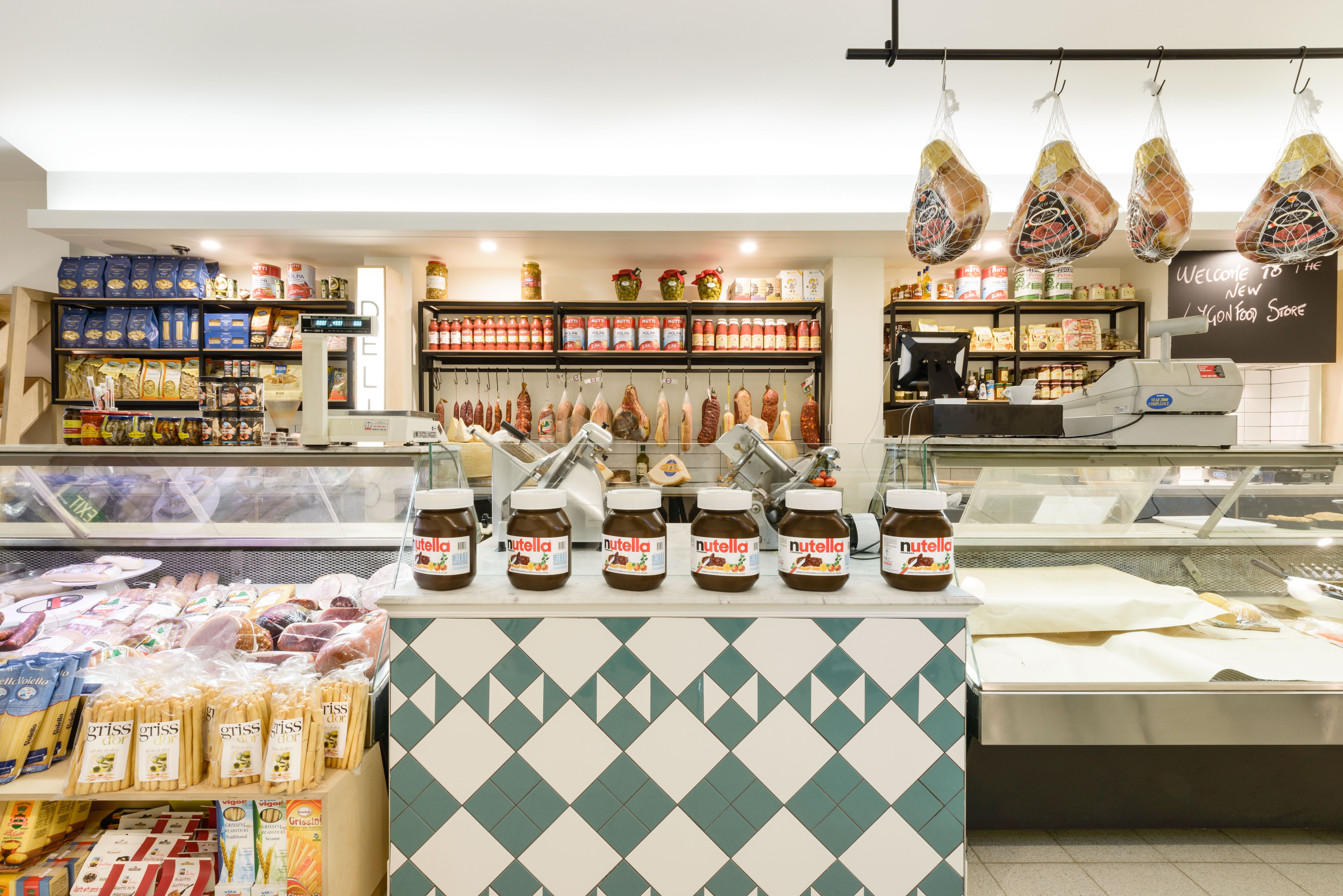 Lygon Food Store - hospitality interior design, fabrication and fitout - Lygon St, Carlton, Melbourne, Australia