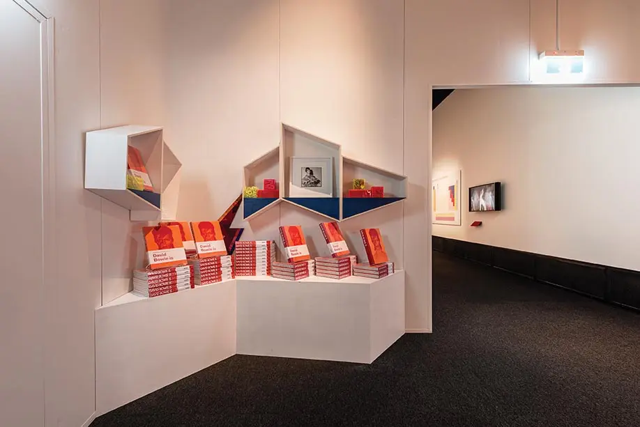David Bowie Is - retail interior design, fabrication and installation - ACMI, Melbourne, Australia
