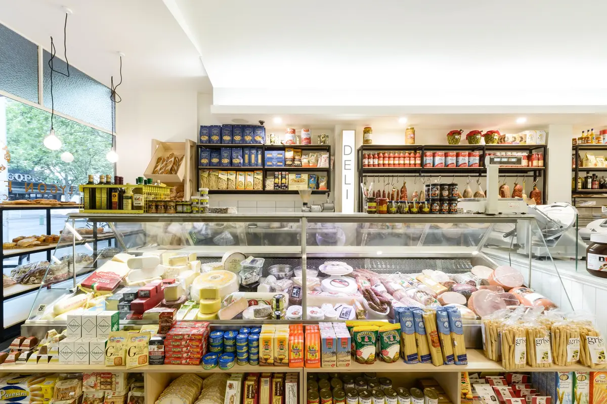 Lygon Food Store - hospitality interior design, fabrication and fitout - Lygon St, Carlton, Melbourne, Australia