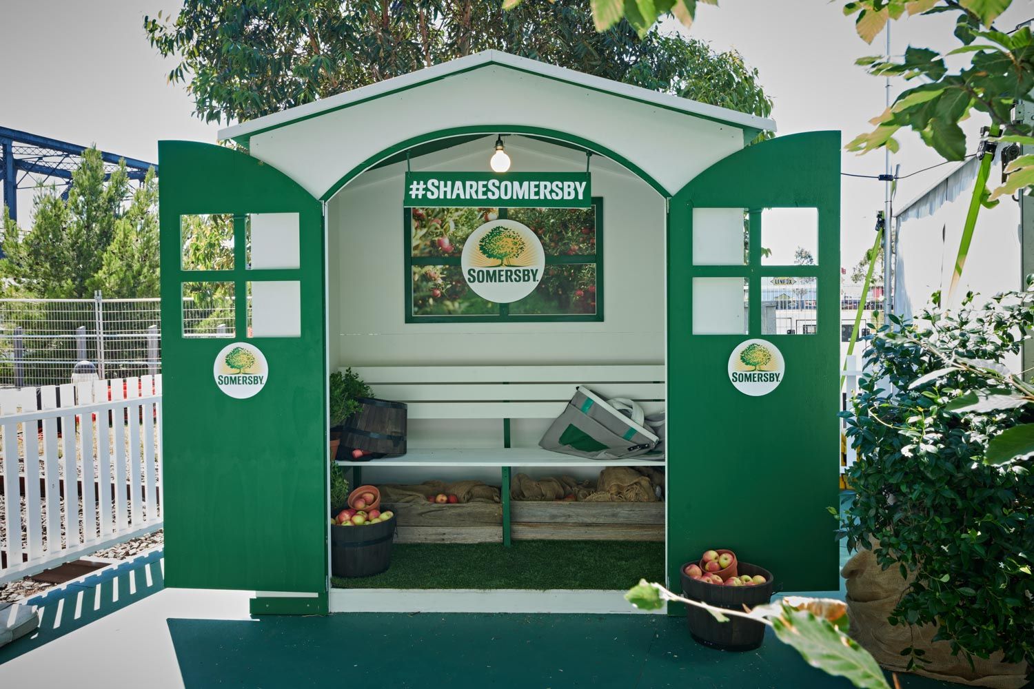 Somersby Cider Lounge - brand activation, event management, fabrication and installation - Sydney, Brisbane, Melbourne, Perth & Adelaide, Australia