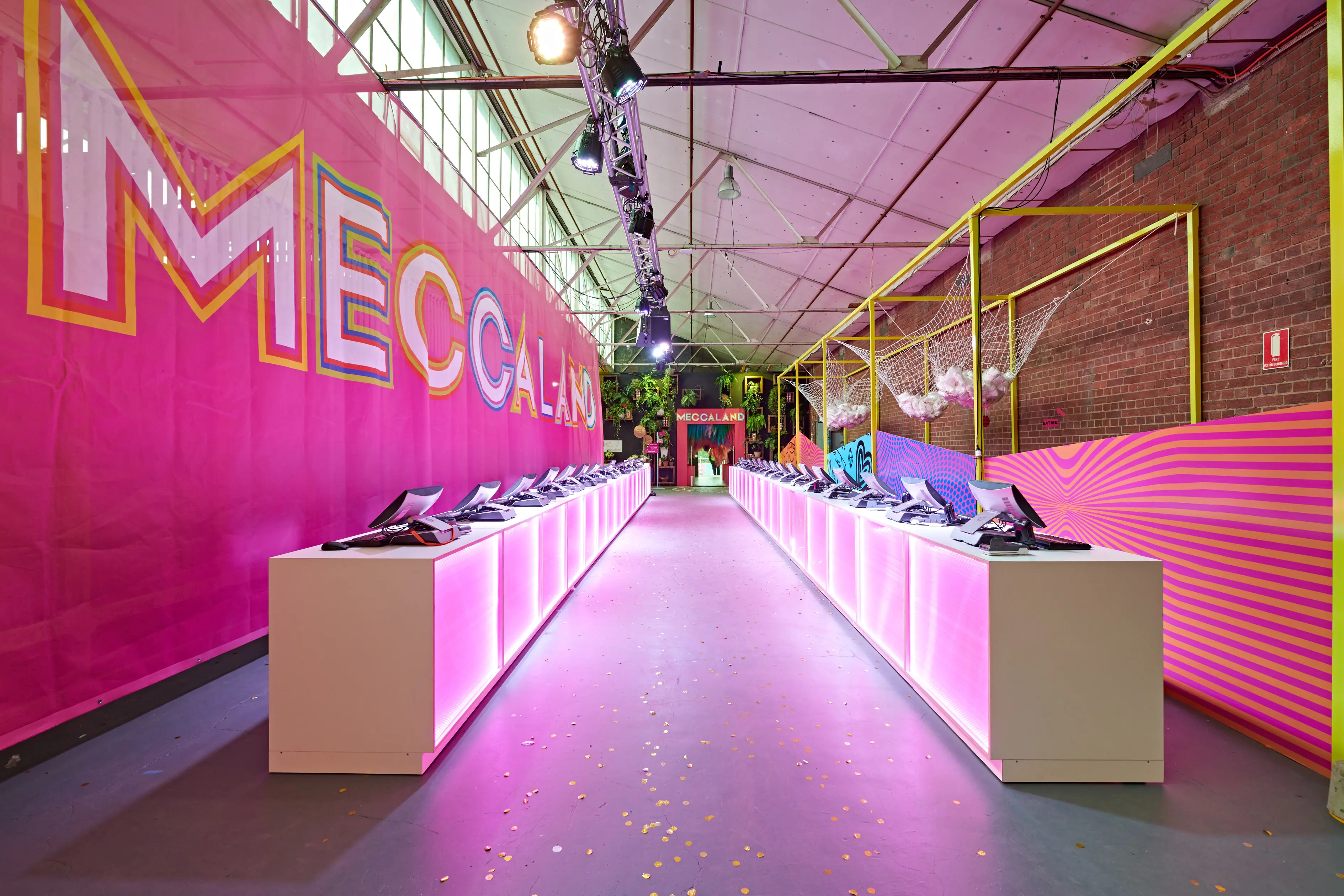 Meccaland Brand Booths - retail brand activation, retail design, event management and production - Melbourne, Australia