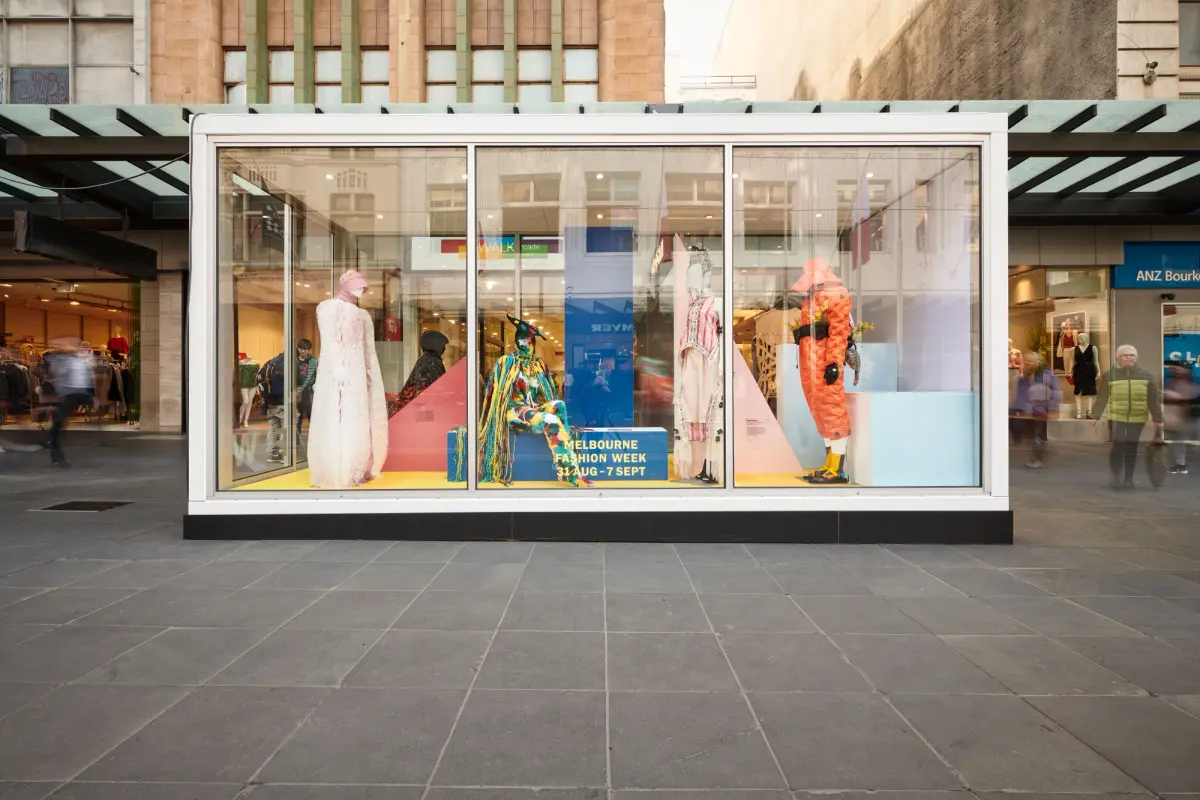 Melbourne Fashion Week Capsules - Melbourne, Australia Melbourne Fashion Week Capsules - event and production, fashion exhibition design - Melbourne, Australia